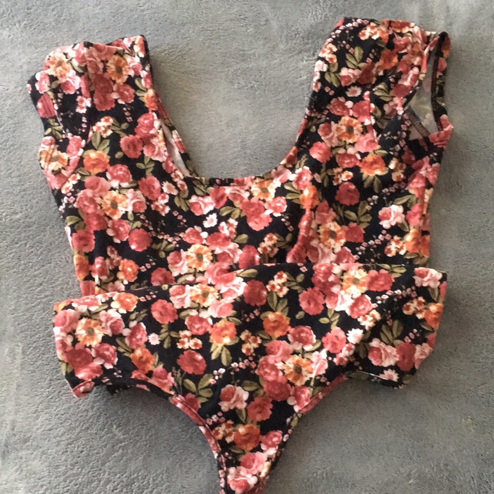 Floral bodysuit